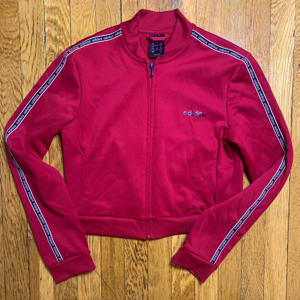 Adidas cropped jacket
